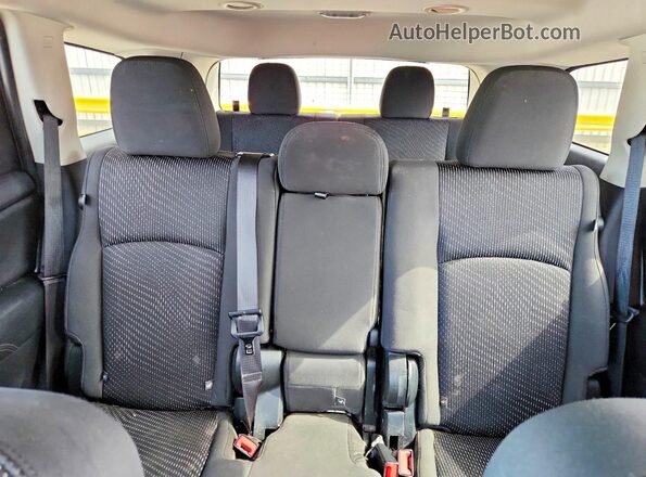 3C4PDCABXHT558599 2017 DODGE JOURNEY Black Widok tylnych siedzeń