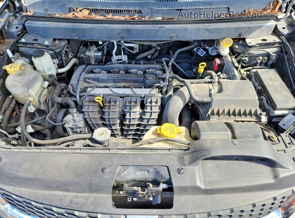 3C4PDCABXHT558599 2017 DODGE JOURNEY Black Widok komory silnika