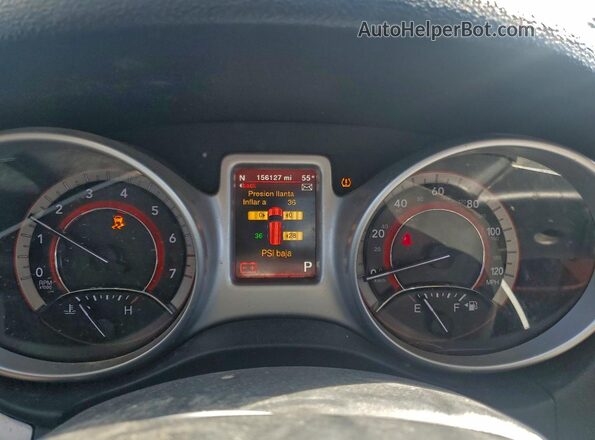 3C4PDCABXJT158029 2018 DODGE JOURNEY Charcoal Widok zestawu wskaźników