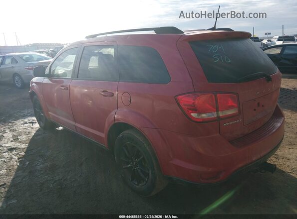 3C4PDCBB0KT845178 2019 DODGE JOURNEY Красный Задняя левая четверть