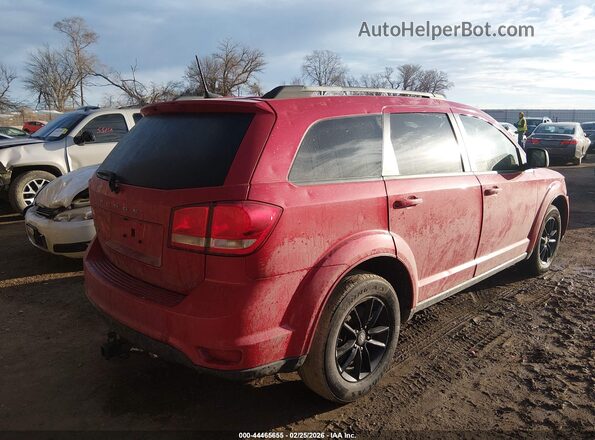 3C4PDCBB0KT845178 2019 DODGE JOURNEY Красный Задняя правая четверть