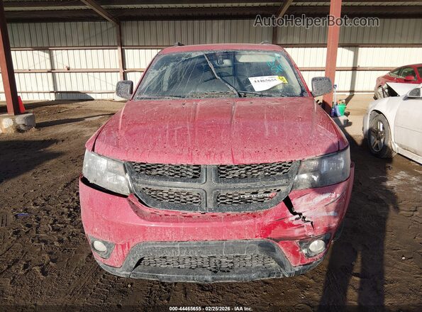 3C4PDCBB0KT845178 2019 DODGE JOURNEY Красный Вид задней части салона