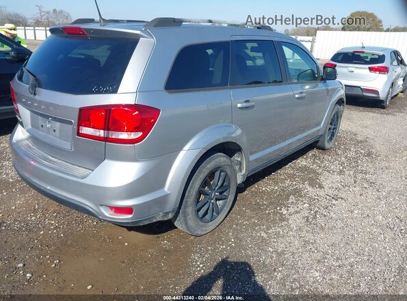 3C4PDCBB6KT798836 2019 DODGE JOURNEY Silver Tył prawy