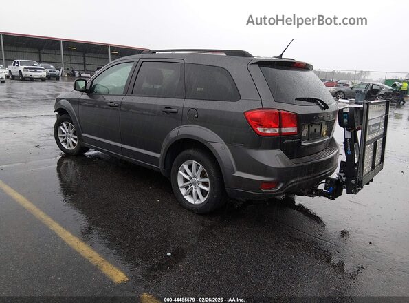 3C4PDCBG4HT530811 2017 DODGE JOURNEY Gray Trasero izquierdo