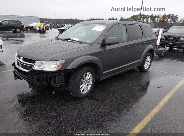 3C4PDCBG4HT530811 2017 DODGE JOURNEY Gray Vista tres cuartos delantera izquierda
