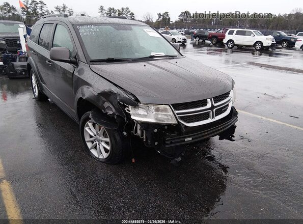 3C4PDCBG4HT530811 2017 DODGE JOURNEY Gray Vista frontal