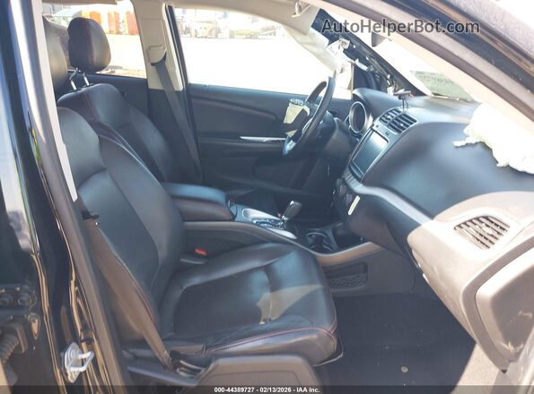 3C4PDCEG4JT442990 2018 DODGE JOURNEY Black Вид салону спереду