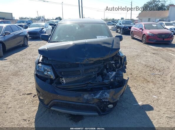 3C4PDCEG4JT442990 2018 DODGE JOURNEY Black Вид задньої частини салону