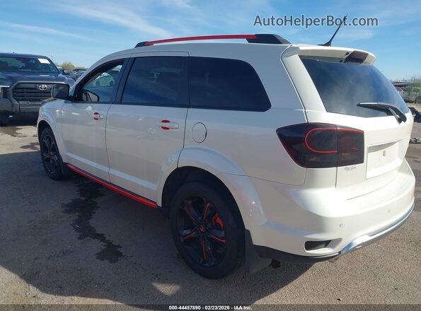 3C4PDCGGXJT475943 2018 DODGE JOURNEY White Trasero izquierdo