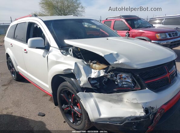 3C4PDCGGXJT475943 2018 DODGE JOURNEY White Vista frontal