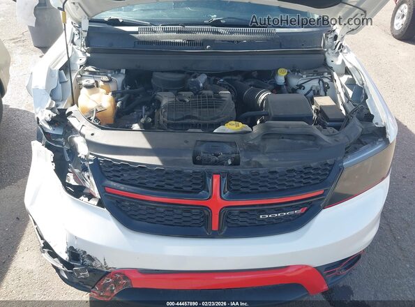 3C4PDCGGXJT475943 2018 DODGE JOURNEY White Vista trasera