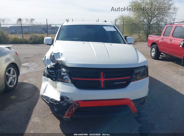 3C4PDCGGXJT475943 2018 DODGE JOURNEY White Vista del cuadro de instrumentos