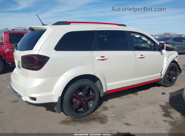 3C4PDCGGXJT475943 2018 DODGE JOURNEY White Vista interior trasera