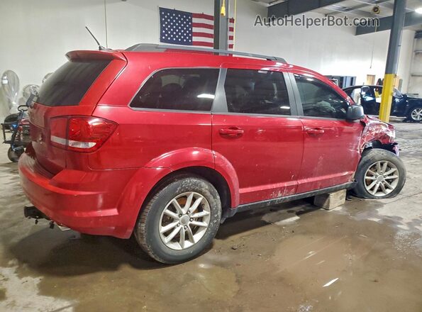 3C4PDDAG4GT176083 2016 DODGE JOURNEY Красный Задняя правая четверть