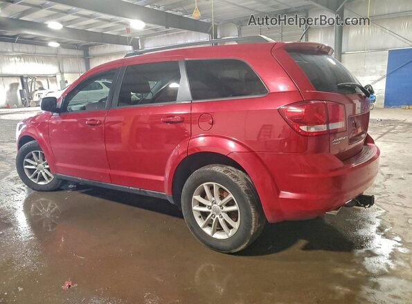 3C4PDDAG4GT176083 2016 DODGE JOURNEY Красный Задняя левая четверть