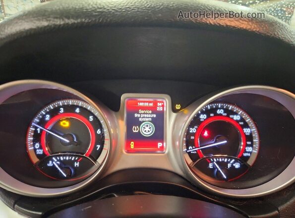 3C4PDDAG5GT135896 2016 DODGE JOURNEY Silver Vista del cuadro de instrumentos