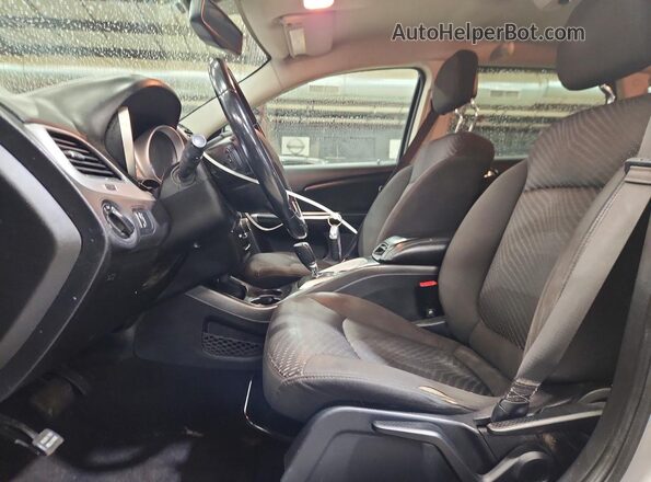 3C4PDDAG5GT135896 2016 DODGE JOURNEY Silver Vista interior delantera