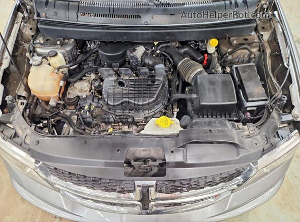 3C4PDDAG5GT135896 2016 DODGE JOURNEY Silver Vista interior trasera