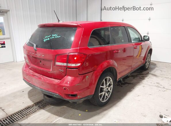 3C4PDDEG1GT244284 2016 DODGE JOURNEY Красный Задняя правая четверть