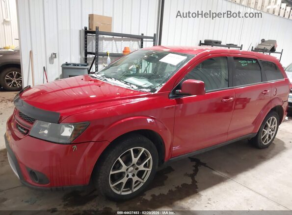 3C4PDDEG1GT244284 2016 DODGE JOURNEY Красный Передняя левая четверть