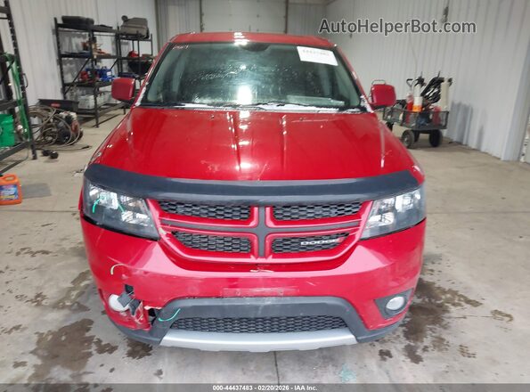 3C4PDDEG1GT244284 2016 DODGE JOURNEY Красный Вид щитка приборов