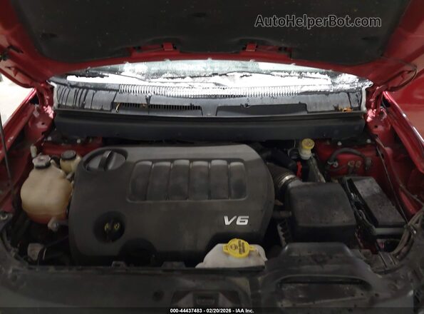 3C4PDDEG1GT244284 2016 DODGE JOURNEY Красный Вид сзади