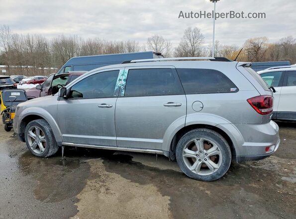 3C4PDDGG2HT696145 2017 DODGE JOURNEY Серебряный Задняя левая четверть