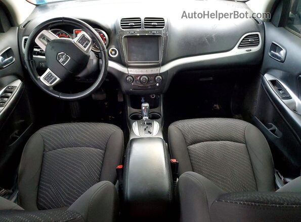 3C4PDDGG2HT696145 2017 DODGE JOURNEY Серебряный Вид панели приборов