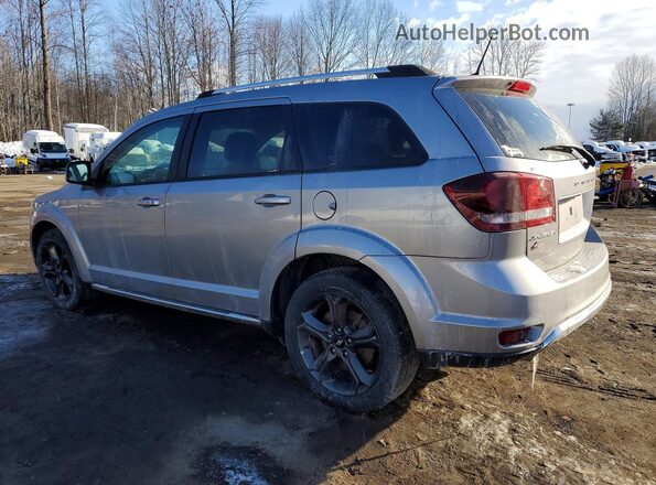 3C4PDDGG2JT430517 2018 DODGE JOURNEY Silver Trasero izquierdo