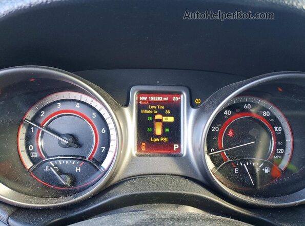 3C4PDDGG2JT430517 2018 DODGE JOURNEY Silver Vista del cuadro de instrumentos