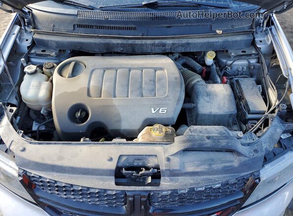 3C4PDDGG2JT430517 2018 DODGE JOURNEY Silver Vista del compartimento del motor