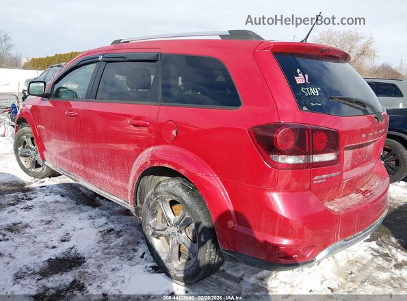 3C4PDDGG4GT112956 2016 DODGE JOURNEY Red Задня ліва чверть