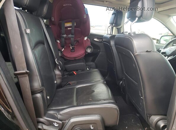3C4PDDGG6JT477811 2018 DODGE JOURNEY Black უკანა სავარძლების ხედი