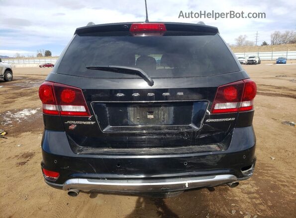 3C4PDDGG6JT477811 2018 DODGE JOURNEY Black უკანა ხედი