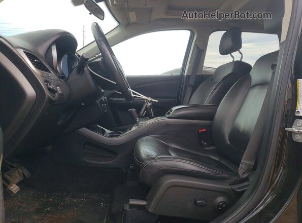 3C4PDDGG6JT477811 2018 DODGE JOURNEY Black წინა სალონის ხედი