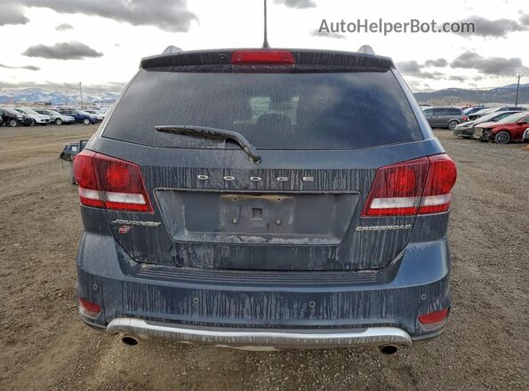 3C4PDDGG7JT278296 2018 DODGE JOURNEY Серый Вид сзади
