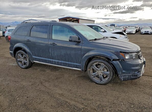 3C4PDDGG7JT278296 2018 DODGE JOURNEY Серый Передняя правая четверть