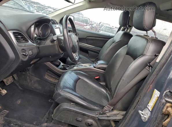 3C4PDDGG7JT278296 2018 DODGE JOURNEY Серый Вид салона спереди