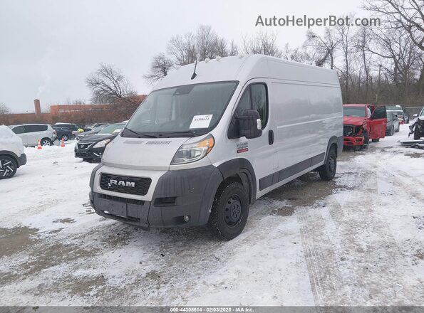 3C6LRVDG2NE123344 2022 RAM PROMASTER 2500 Silver წინა მარცხენა ხედი სამი მეოთხედიდან
