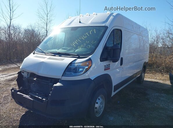 3C6LRVDG4ME554315 2021 RAM PROMASTER 2500 White წინა მარცხენა ხედი სამი მეოთხედიდან