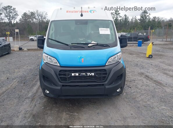 3C6LRVDG5RE140385 2024 RAM PROMASTER 2500 Blue Սարքավորումների վահանակի տեսք
