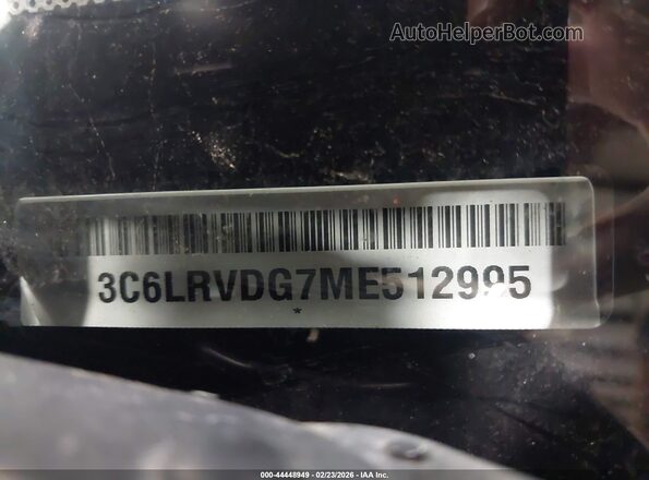 3C6LRVDG7ME512995 2021 RAM PROMASTER 2500 White 