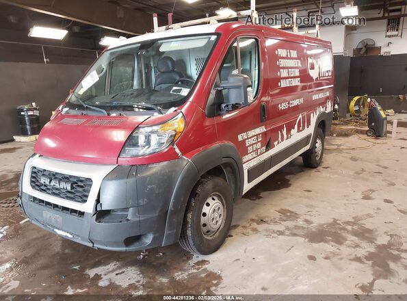 3C6LRVVG0ME577105 2021 RAM PROMASTER 2500 Red Front left