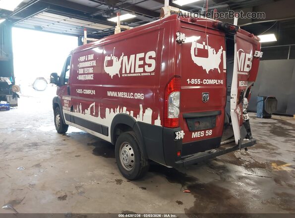3C6LRVVG0ME577105 2021 RAM PROMASTER 2500 Red Rear left