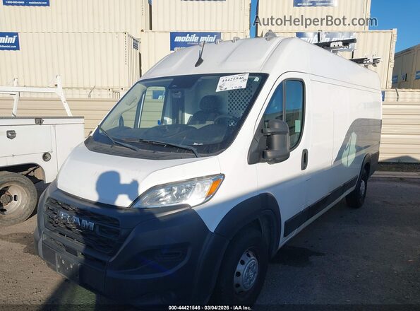 3C6MRVJG2PE519785 2023 RAM PROMASTER 3500 White Առջևի ձախ երեք քառորդ տեսարան