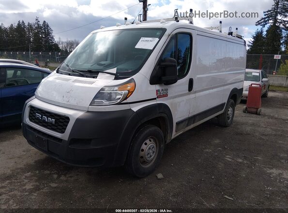 3C6TRVAG2LE120669 2020 RAM PROMASTER 1500 White Vista tres cuartos delantera izquierda