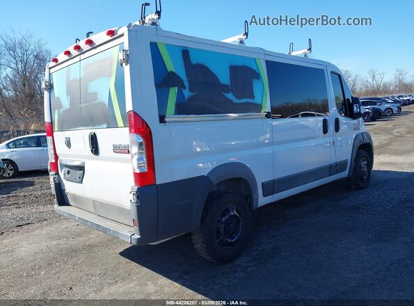 3C6TRVAG8HE525944 2017 RAM PROMASTER 1500 Белый Задняя правая четверть