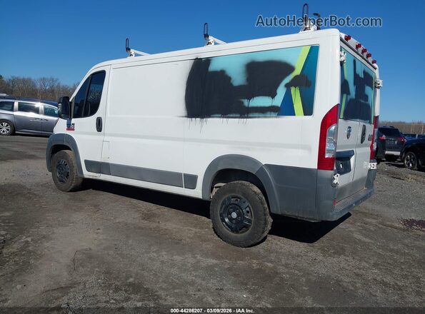 3C6TRVAG8HE525944 2017 RAM PROMASTER 1500 Белый Задняя левая четверть