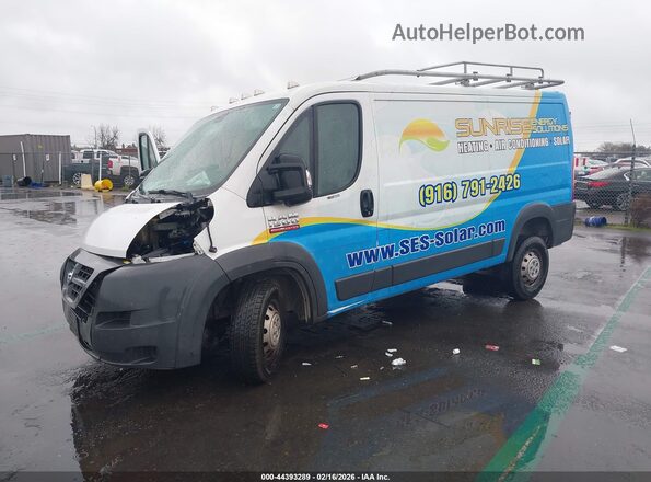 3C6TRVAGXHE521670 2017 RAM PROMASTER 1500 White Front left