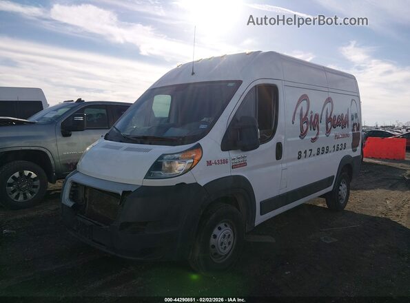 3C6TRVBG0LE103089 2020 RAM PROMASTER 1500 White Передня ліва чверть
